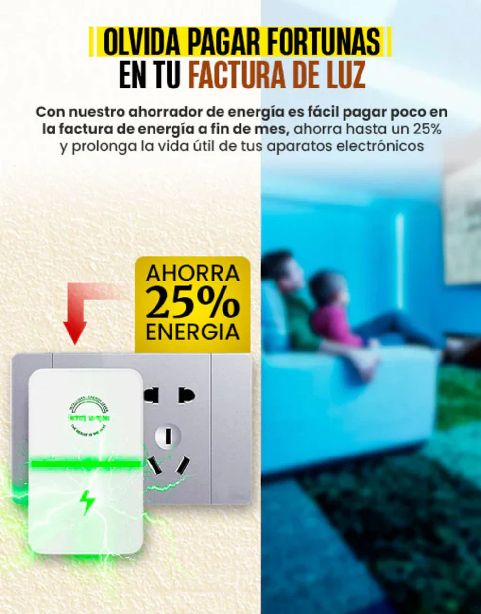 2X1 / AHORRADOR DE ENERGÍA SAVING BOX + ENVIO GRATIS
