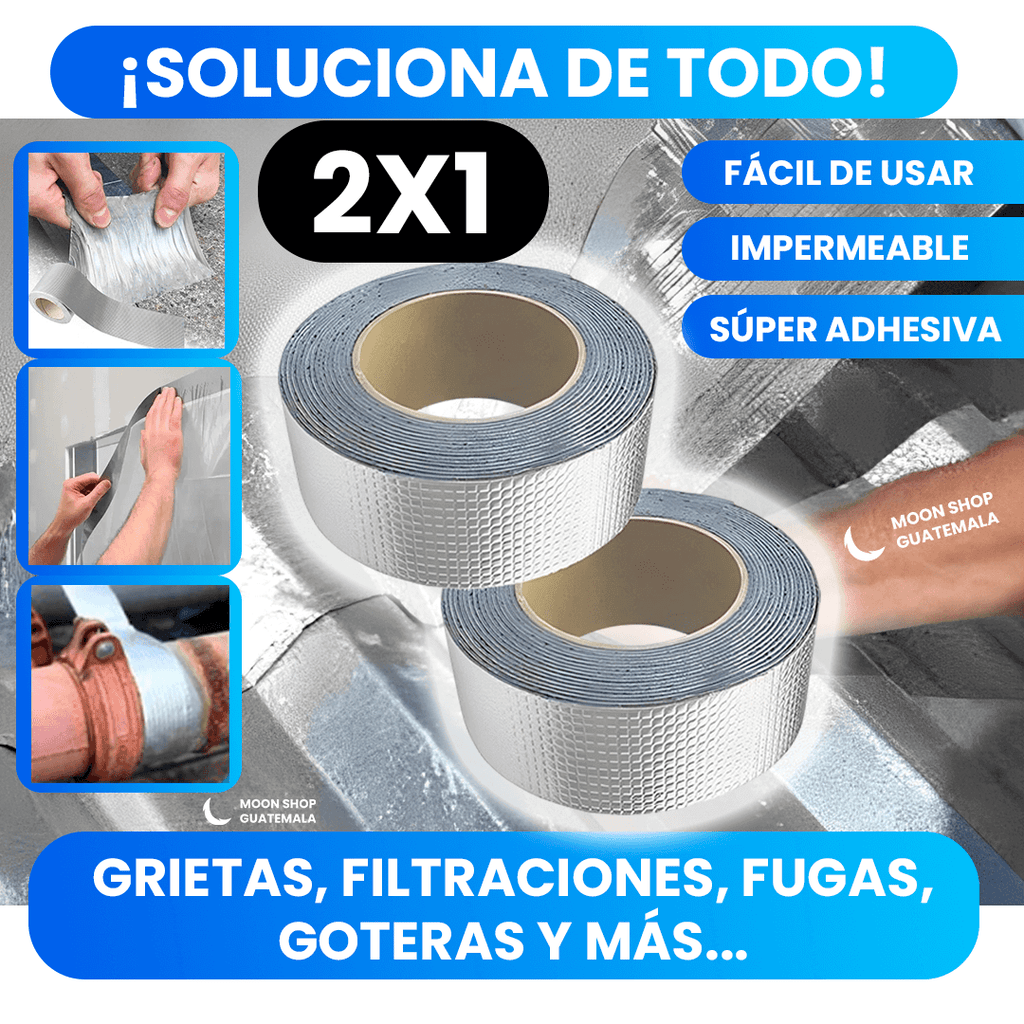 2X1🔥 CINTA SELLADO IMPERMEABLE  - 5 METROS C/U